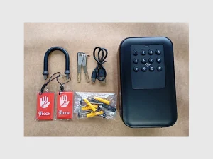 TTLOCK Schlüsselbox K-7 mit Zubehör.