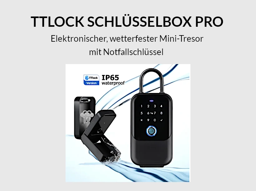 TTLOCK SCHLÜSSELBOX PRO