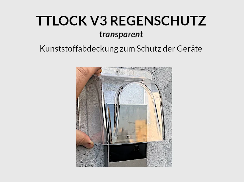 TTLOCK V3 REGENSCHUTZ