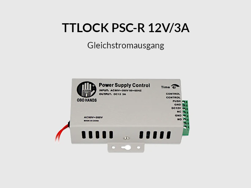 TTLOCK PSC-R 12V/3A