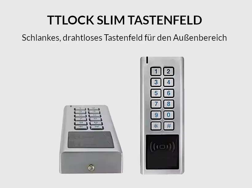 TTLOCK DRAHTLOSES TASTENFELD SLIM
